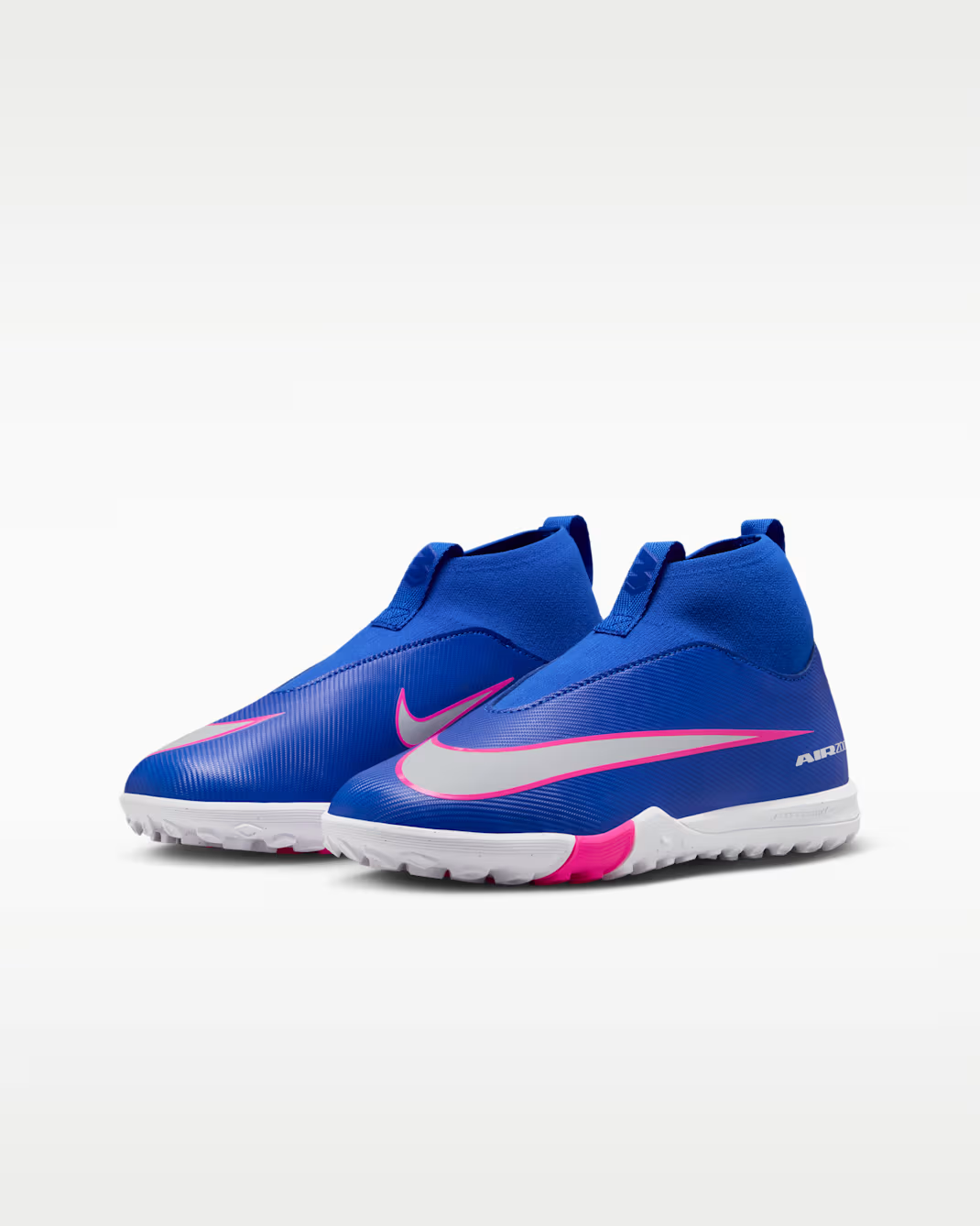 JR ZOOM SUPERFLY 10 ACADEMY TF - RACER BLUE/WHITE