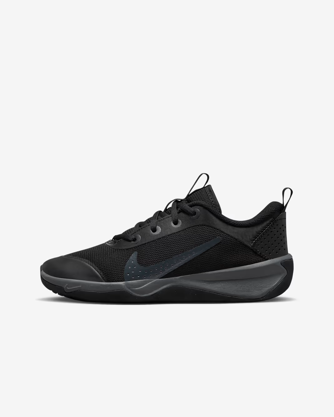 NIKE OMNI MULTI-COURT GS BLACK