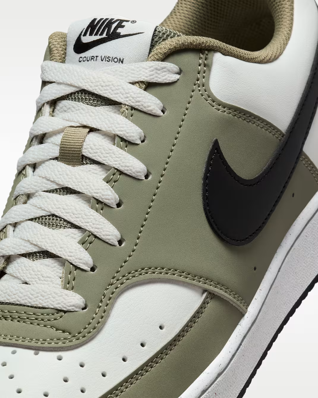 COURT VISION LO P NBK - SUMMIT WHITE/BLACK-SILVER SAGE