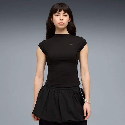 PUMATECH SENSE DRYCELL SLIM TEE W BLACK