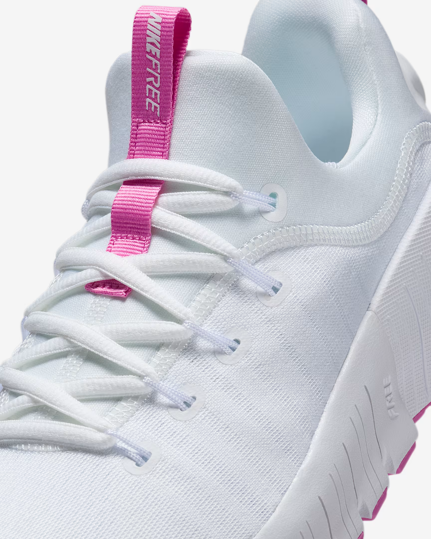 W NIKE FREE METCON 6 WHITE/PINK