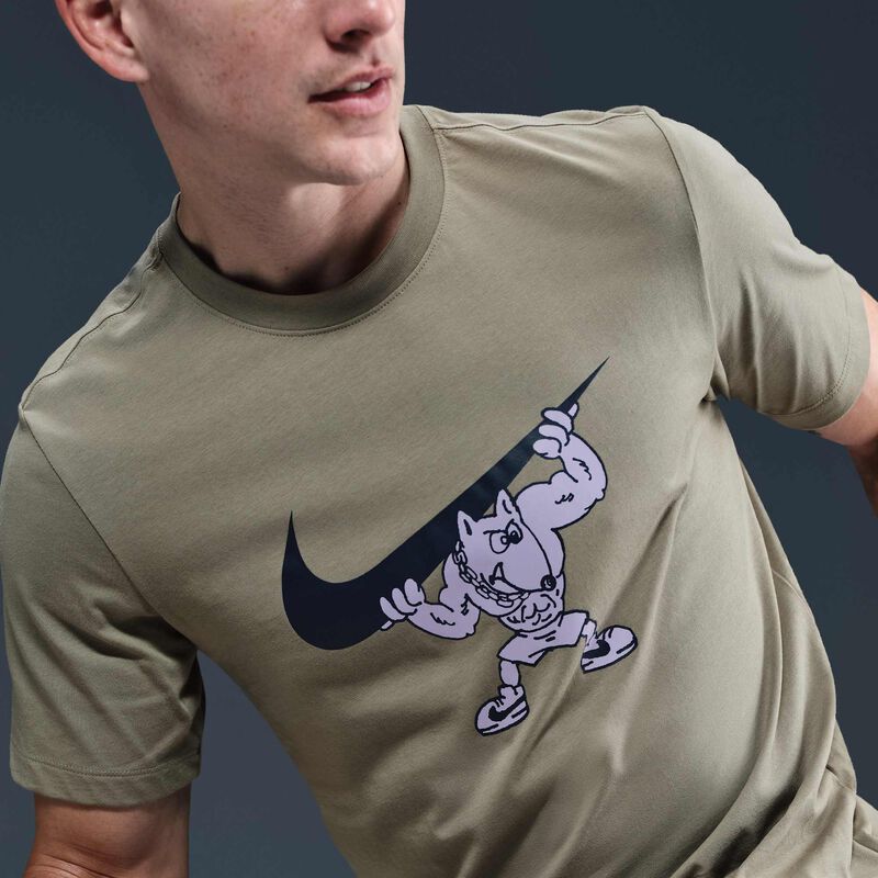 NIKE TEE IKYKY GYM CULT GREEN