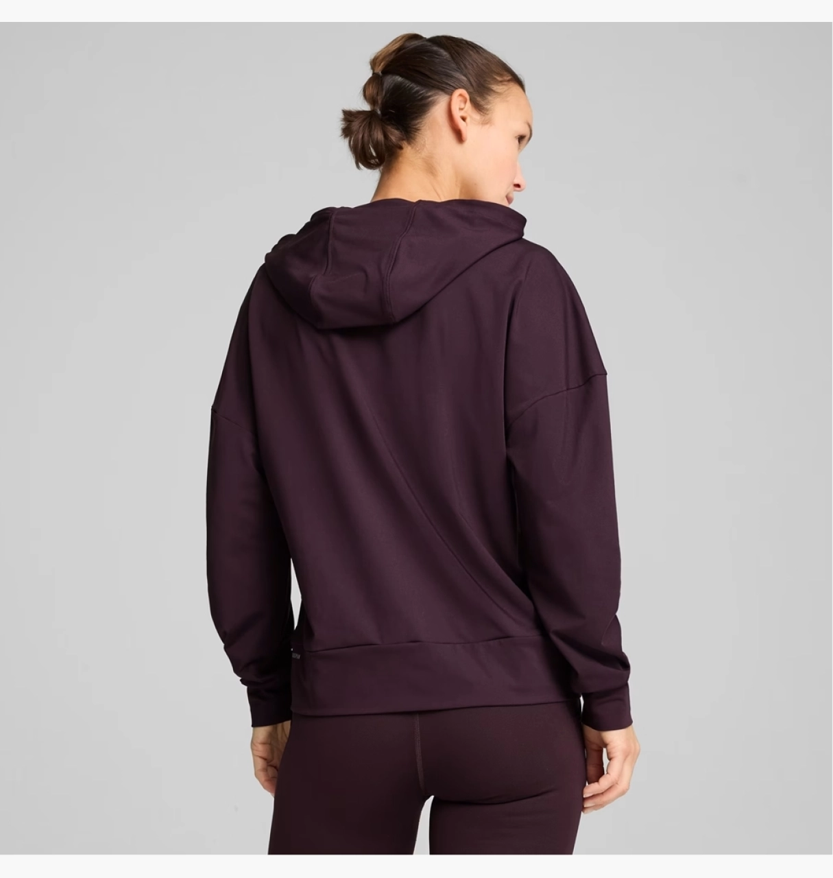 PUMA CLOUDSPUN HOODIE PURPLE