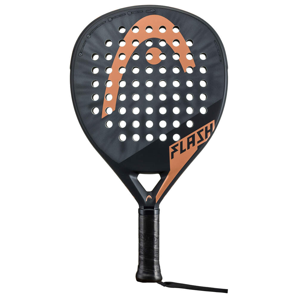HEAD PADEL FLASH  2023 CO GR PLASTICO/FOAM BLACK