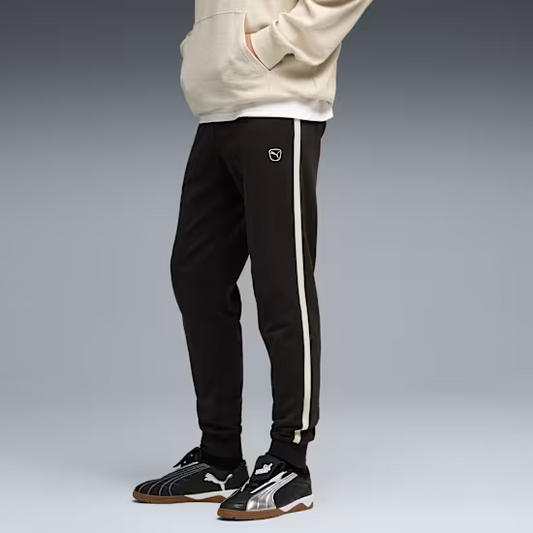 ESS ELEVATED SWEATPANTS TR CL BLACK/BEIGE