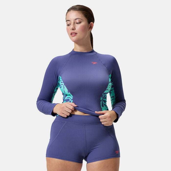 PANEL SWIMMING SHORTS BLUE