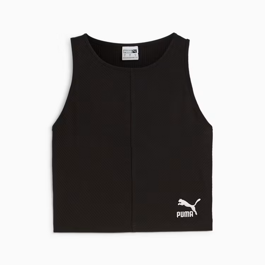 PUMA CLASSICS RIBBED BLACK