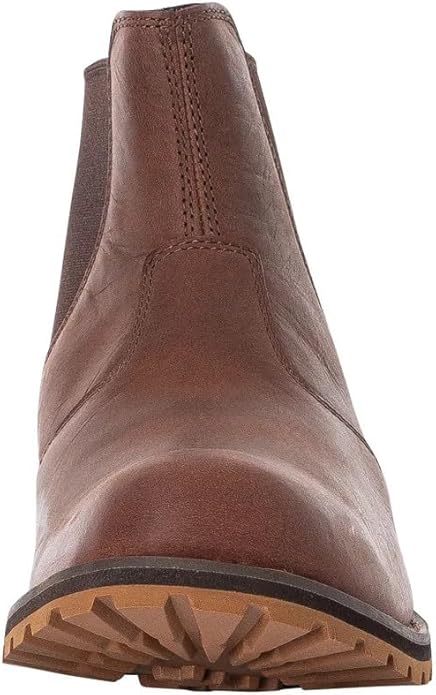 TIMBERLAND ATTLEBORO MID CHELSEA BOOT BRUNETTE  BROWN
