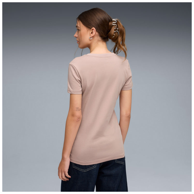 ESS CAT LOGO TEE BEIGE