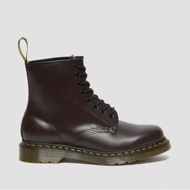 DR MARTENS BURGUNDY SMOOTH BROWN