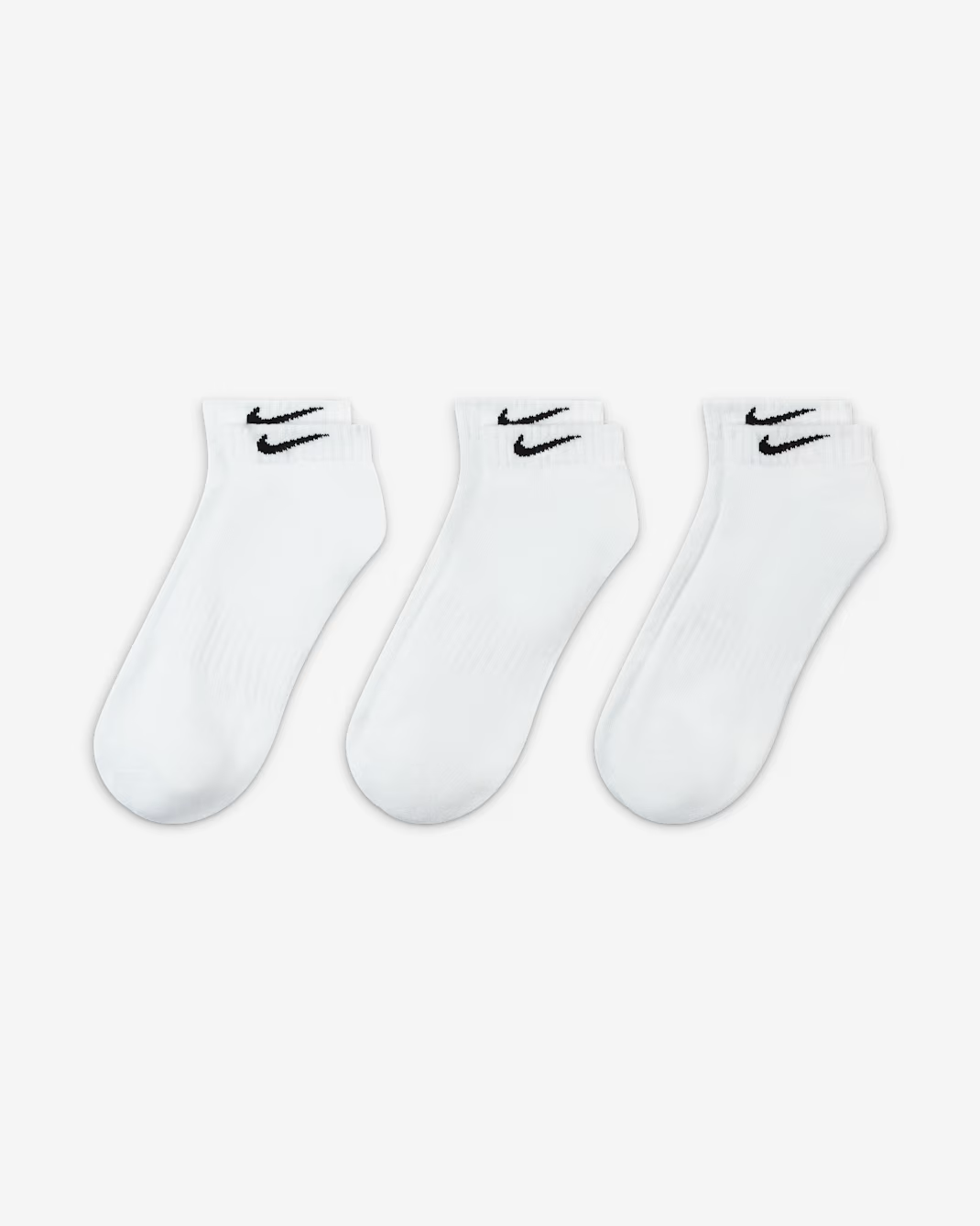 EVERYDAY CUSH LOW 3PR BLK/WHT SX7670-100 # L