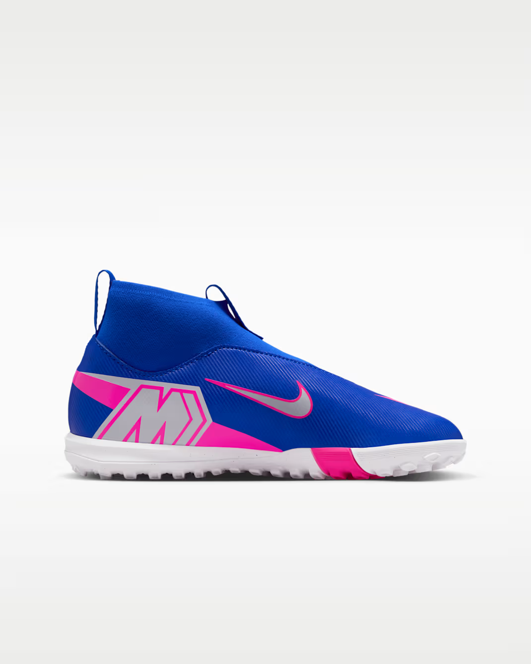 JR ZOOM SUPERFLY 10 ACADEMY TF - RACER BLUE/WHITE