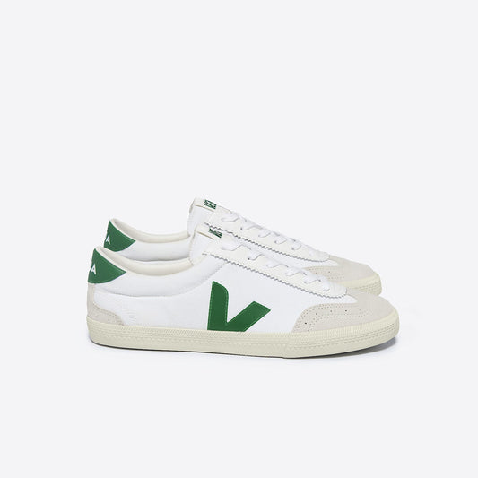 TENIS VEJA VOLLEY CANVAS WHITE/GREEN