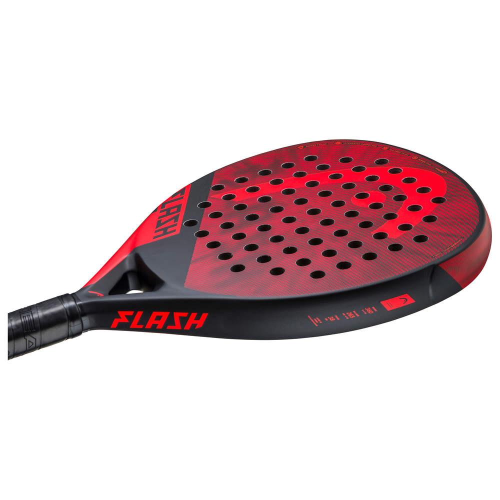HEAD PADEL FLASH 2023 RE BK PLASTICO/FOAM RED
