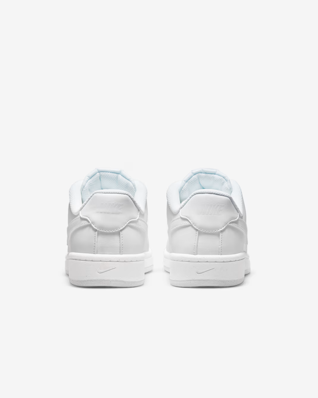 NIKE COURT ROYALE 2 NEXT NATURE "TRIPLE WHITE"