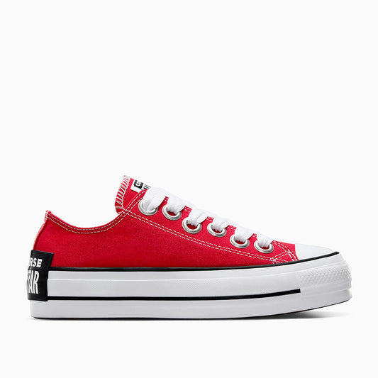 CONVERSE CHUCK TAYLOR ALL CTAS LIFT OX RED/WHITE/BLACK