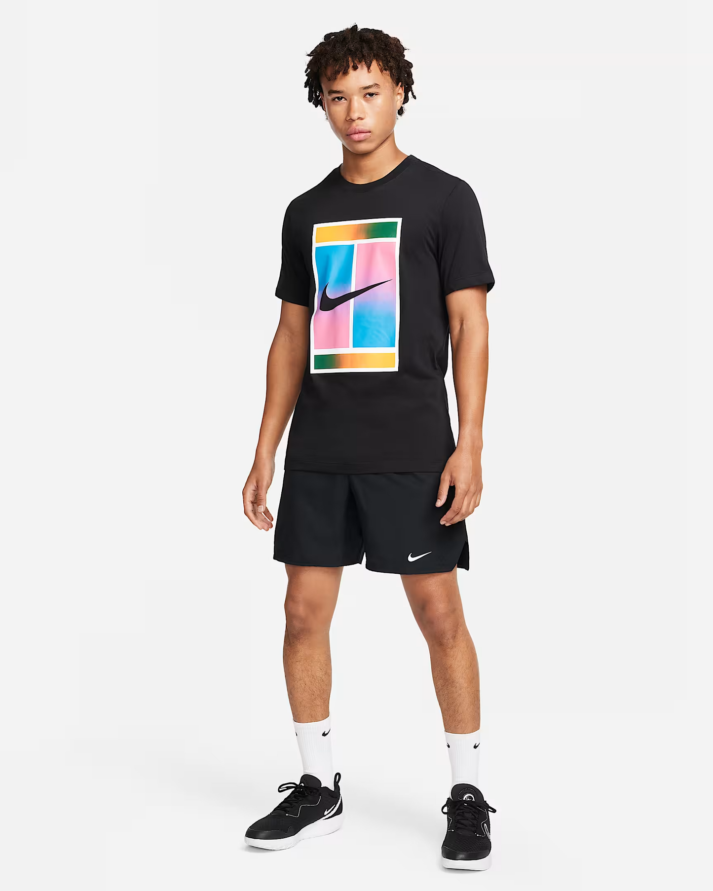 M NKCT DF VCTRY SHORT 7IN BLACK