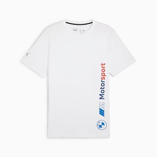 BMW MMS LOGO TEE WHITE
