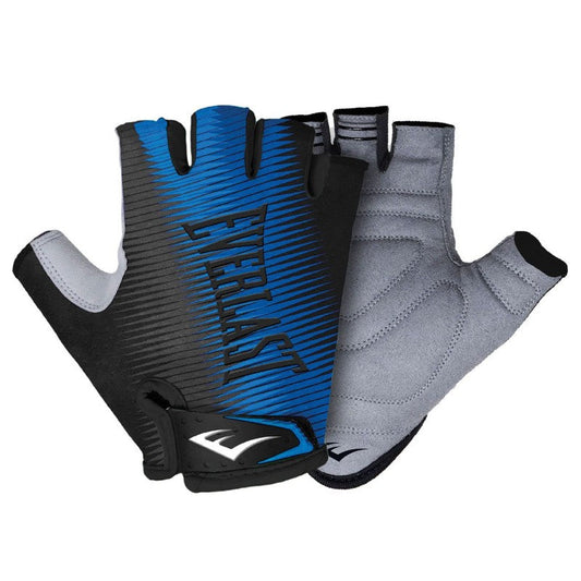 GUANTE CICLISMO EVERLAST GALAXY BLACK/BLUE