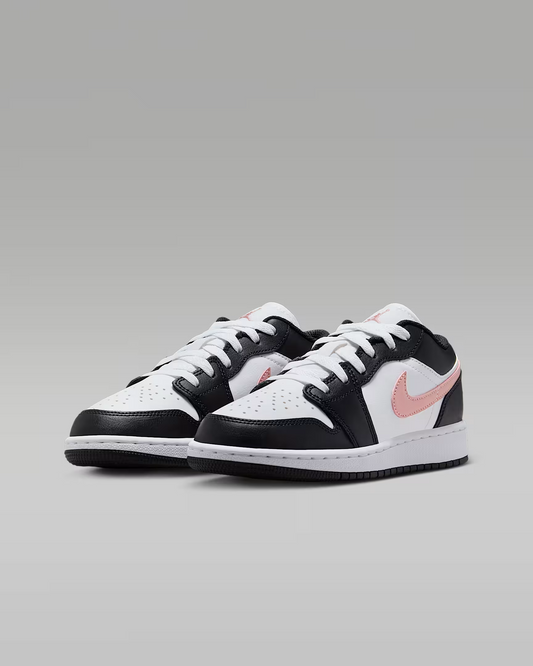 AIR JORDAN 1 LOW BG WHITE/RUST PINK-BLACK