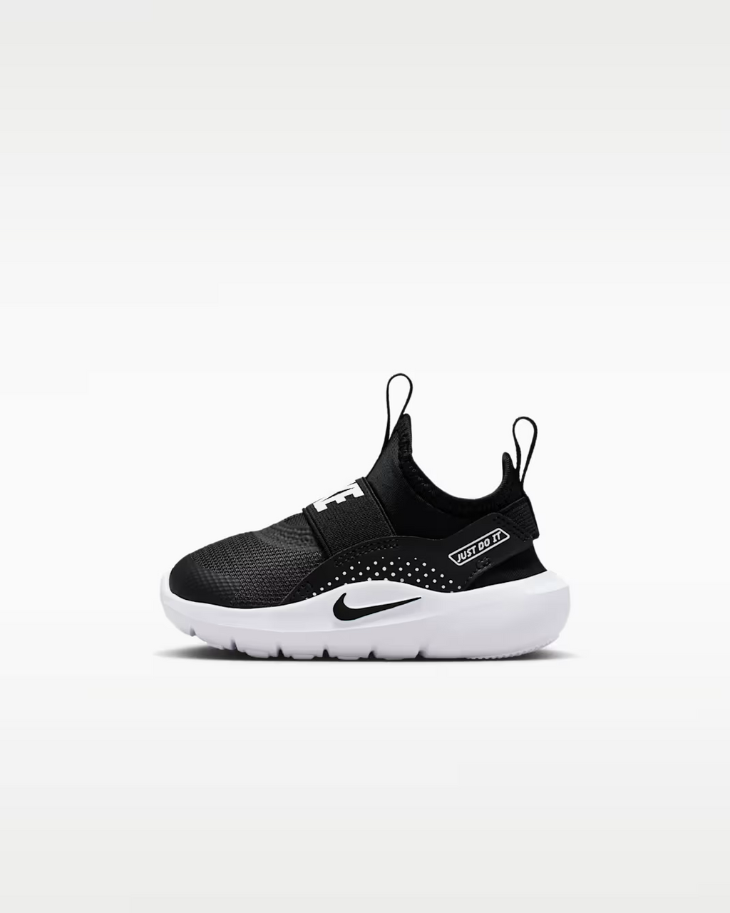 NIKE FLEX RUNNER 4 TD BLACK/WHITE NIÑO INFANTE