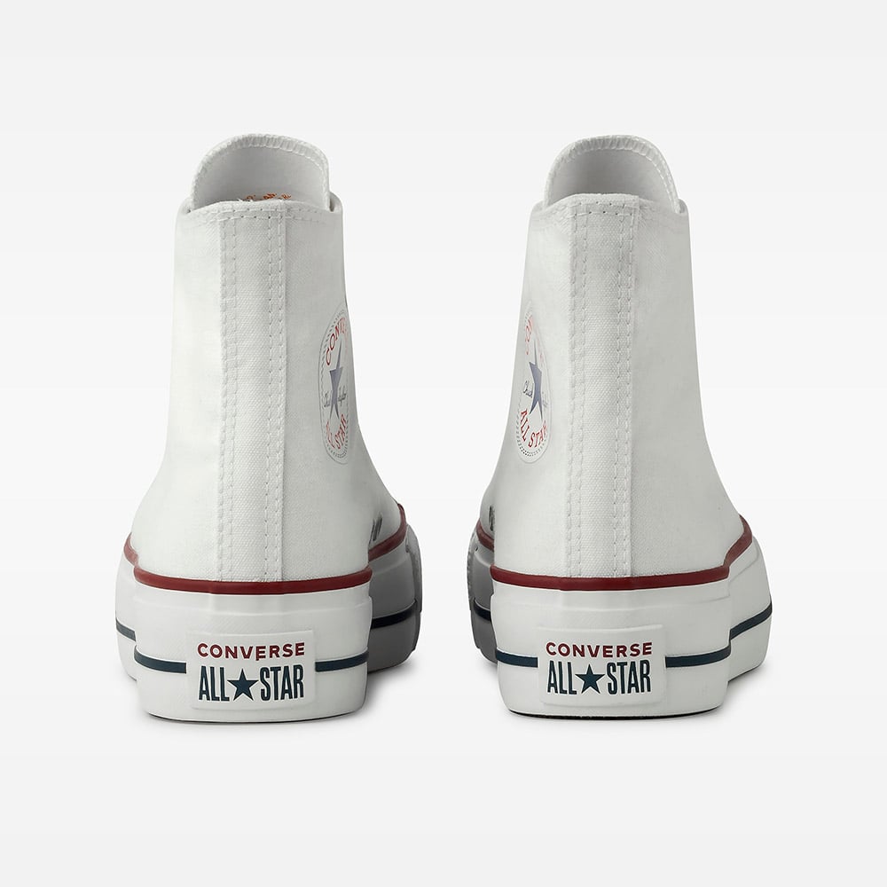 CTAS LIFT HI WHITE/RED 166584C # 6