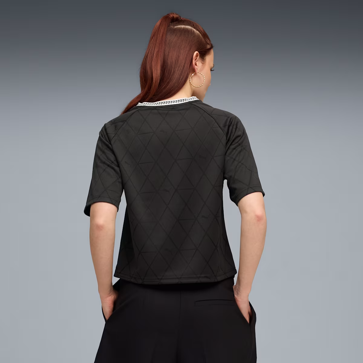 PUMA SPORT RELAXED JERSEY BLACK