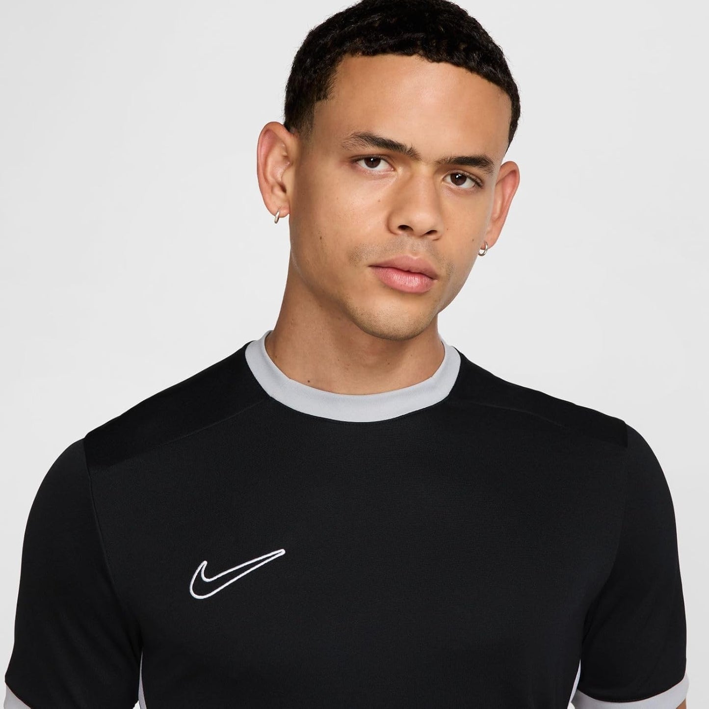 NIKE DF ACD25 SS TOP BLACK/WHITE