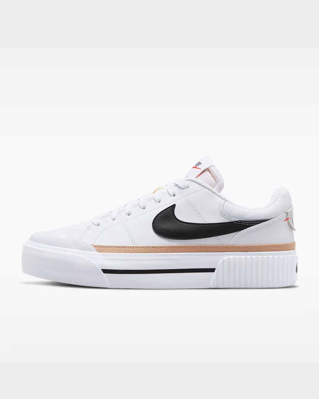 NIKE COURT LEGACY LIFT WHITE/BLACK