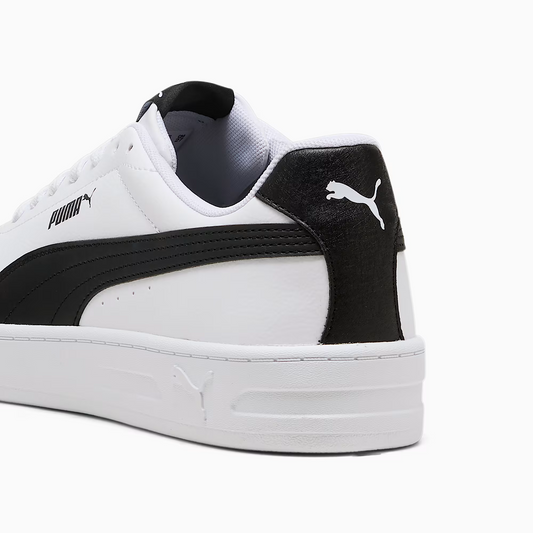 PUMA COURT CLASSIC CLEAN  WHITE/BLACK