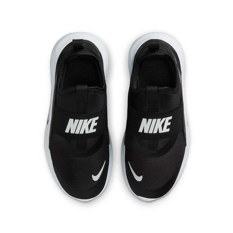 FLEX RUNNER 4 PS BLACK/WHITE NIÑO PRE-ESCOLAR