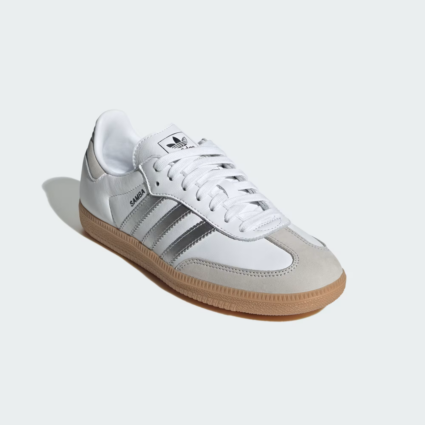 ADIDAS SAMBA OG WHITE/SILVER/BEIGE