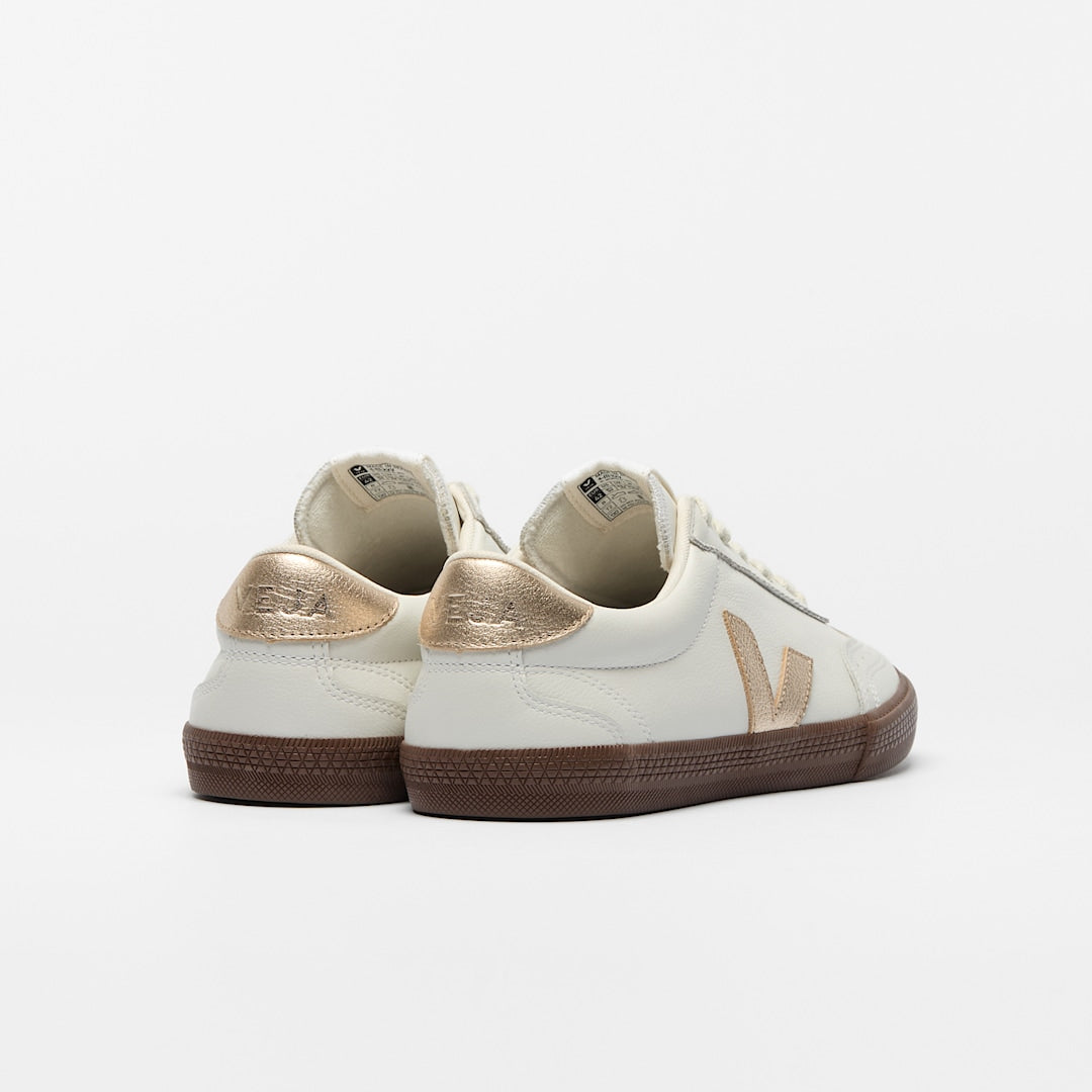 VOLLEY WHITE/PLATINE/BARK MUJER