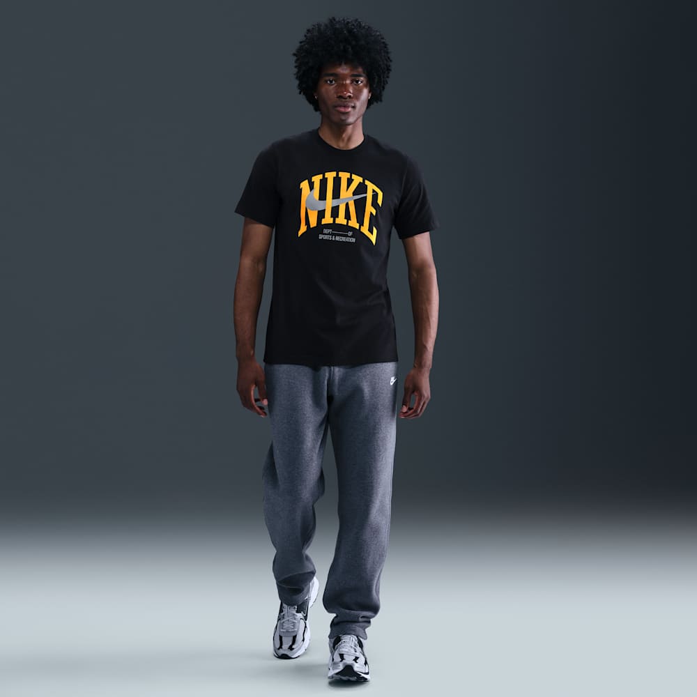 M NSW TEE MDRN FTNS FS BLACK/ORANGE