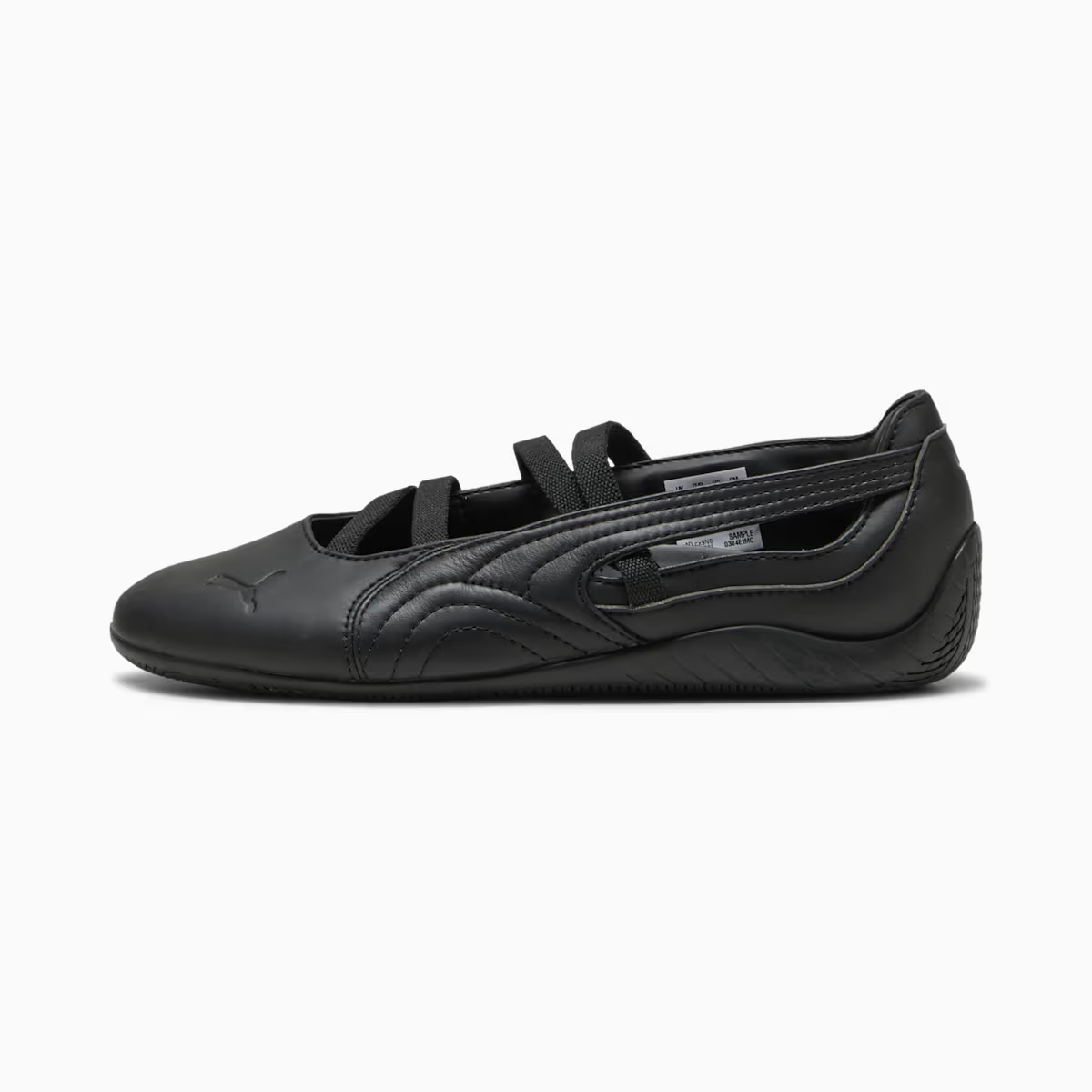 SPEEDCAT BALLET LTHR WNS  BLACK