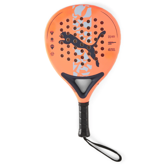 PUMA SOLARSMASH PADEL NAVY/ORANGE