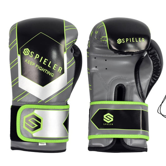 GUANTES DE BOXEO GRAY/GREEN