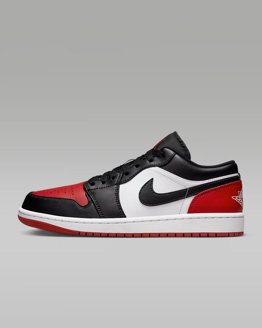 AIR JORDAN 1 LOW WHITE/BLACK/RED