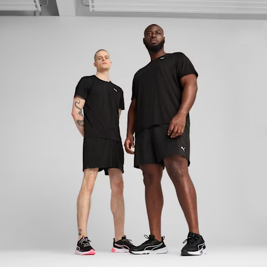 M TAD ESSENTIALS 5 WOVEN SHORT BLACK