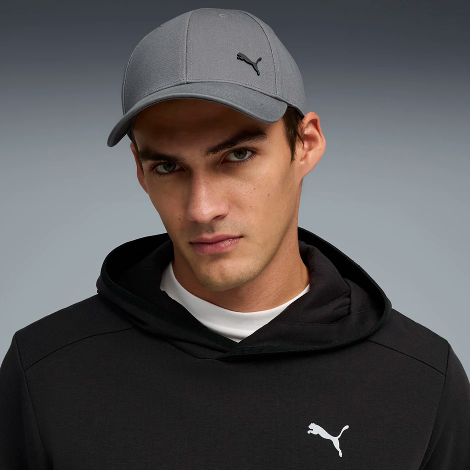 ESS ELEVATED METAL PUMA CAT BB CAP GREY