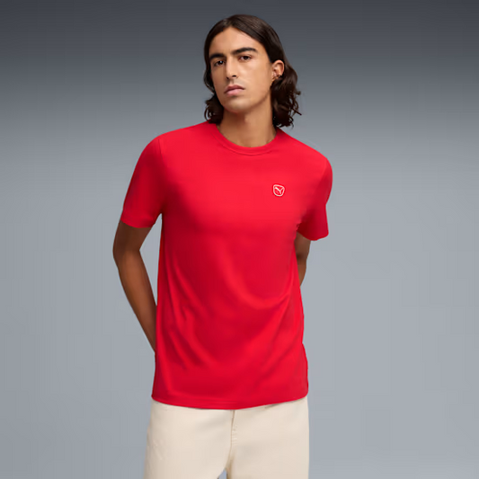 ESS ELEVATED TEE RED