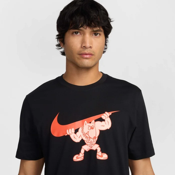 NIKE  TEE IKYKY GYM CULT BLACK