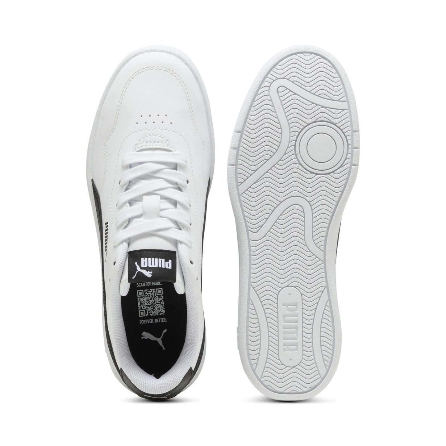 COURT LALLY WNS WHITE/BLACK
