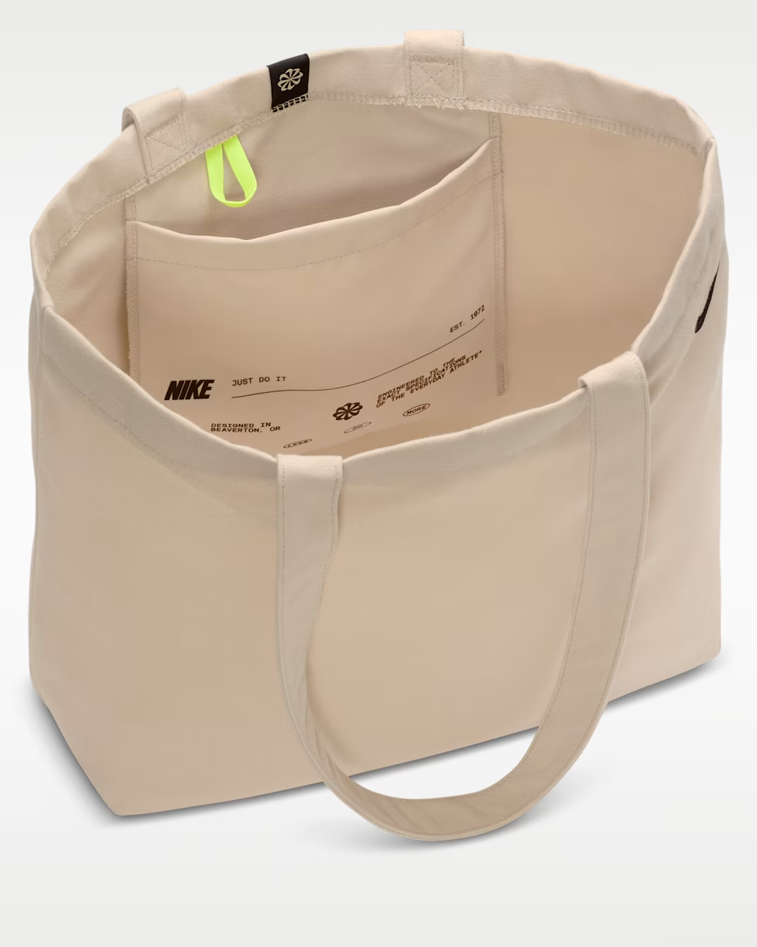 NK HERITAGE TOTE 2.0 BEIGE