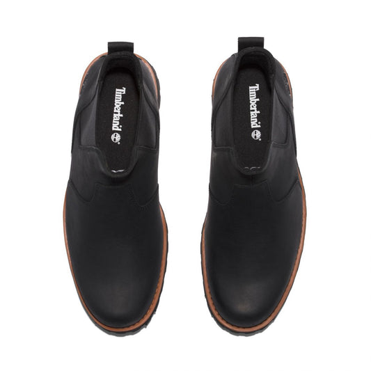 TIMBERLAND ATTLEBORO MID CHELSEA BOOT JET BLACK