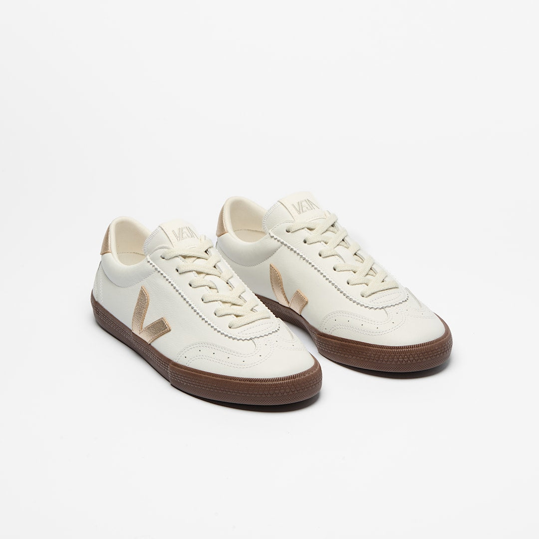VOLLEY WHITE/PLATINE/BARK MUJER