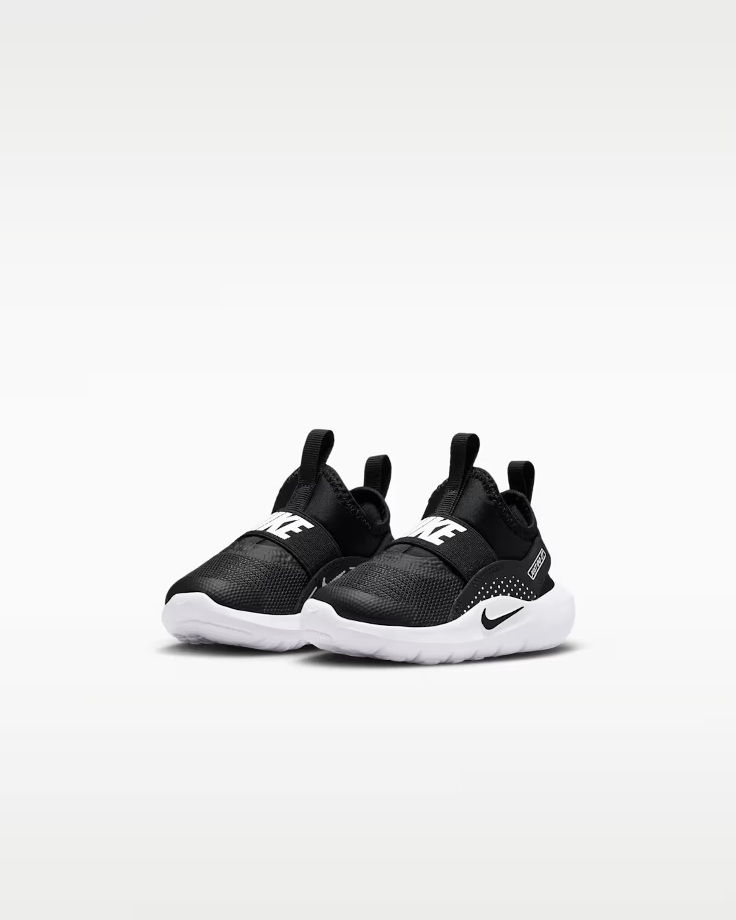 NIKE FLEX RUNNER 4 TD BLACK/WHITE NIÑO INFANTE