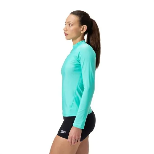 PLAYERA MANGA LARGA PARA MUJER SPEDO