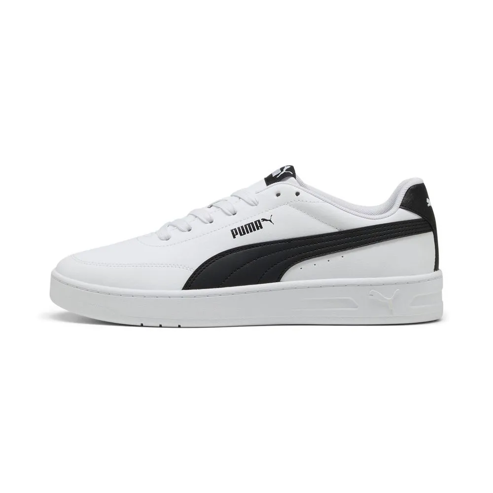 PUMA COURT CLASSIC CLEAN  WHITE/BLACK