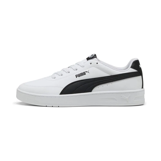 PUMA COURT CLASSIC CLEAN  WHITE/BLACK
